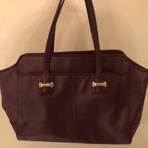 Maroon Coach handbag